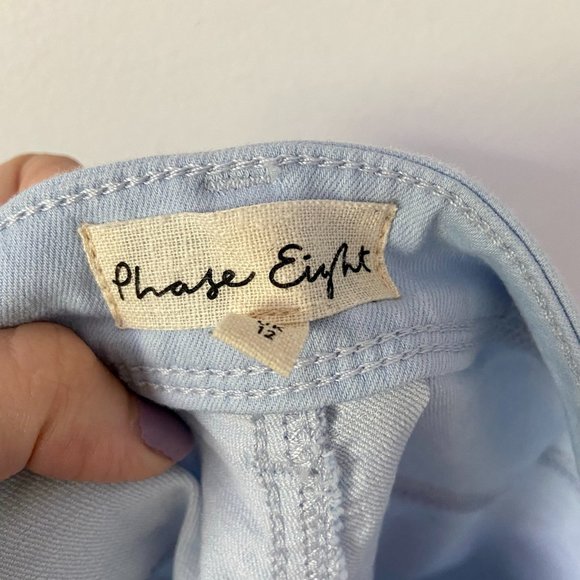 Phase Eight 'Pixie' Skinny Crop Scallop Jeans - Picture 9 of 10